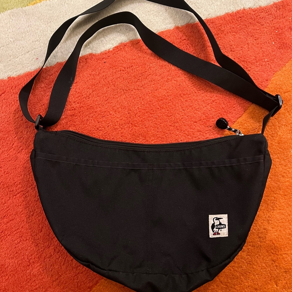 Chums Recycle Small Banana Shoulder Bag
